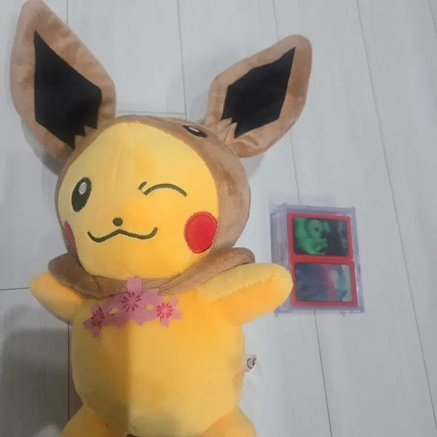 [BUNJANG] Pokemon Pikachu Cherry Blossom Edition Plush / 포켓몬스터 피카츄 인형 벚꽃 에디션