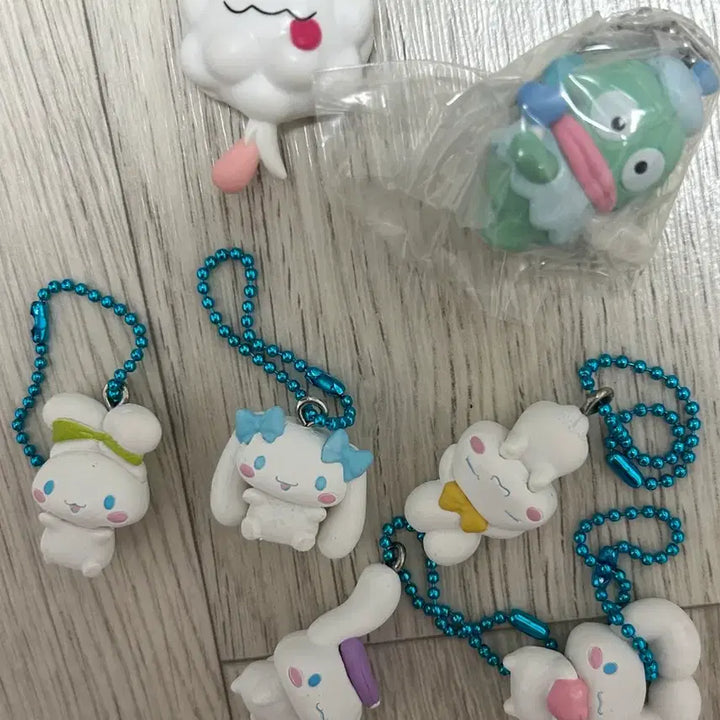 [BUNJANG] Sanrio Cinnamoroll Hangyodon Pokemon Gacha Bundle Set / 산리오 시나모롤 한교동 포켓몬 가챠 일괄