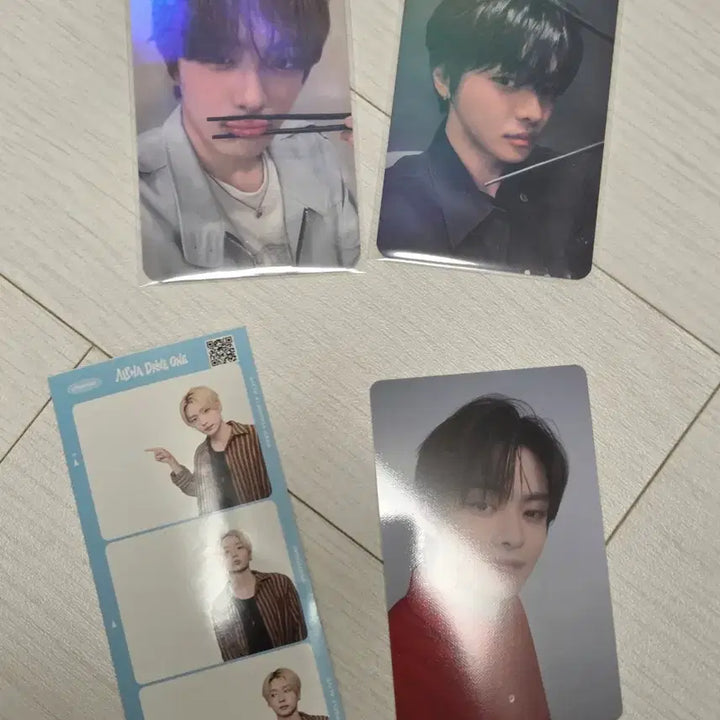 [BUNJANG] ALPHADRIVE ONE (ARD1) Rio &amp; Sanghyun Photocards (Bundle Set) / 알파드라이브원 알디원 하이디라오 포카 리오 상현 두개 일괄. 하자 있음.