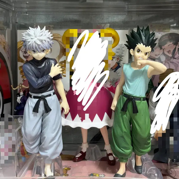 [BUNJANG] Hunter x Hunter Chimera Ant Arc Gon &amp; Killua Figure Bundle Set / (일괄)헌터헌터 키메라앤트 쿠지 b상 키르아 a상 곤
