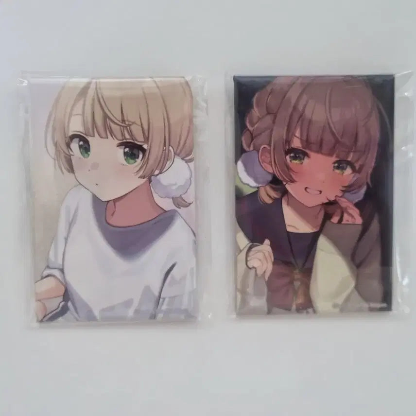 [BUNJANG] Shiigure Ui Square Mini Can Badge / 시구레 우이 사각 캔뱃지 미니