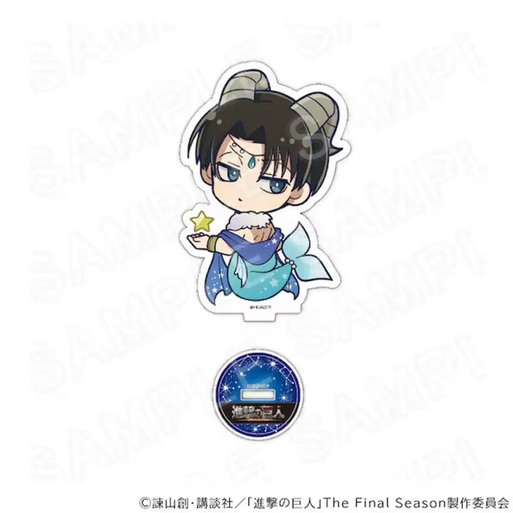 [BUNJANG] Attack on Titan Levi Zodiac Version Princess Cafe Acrylic Stand / 리바이 별자리 버전 프린세스카페 아크릴 스탠드