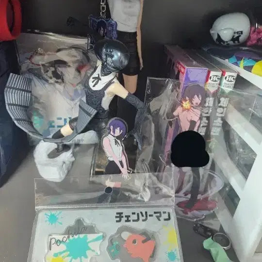 [BUNJANG] Chainsaw Man Pochita Acrylic Stand (Sealed) / 체인소맨 포치타 아크릴 스탠드 미개봉