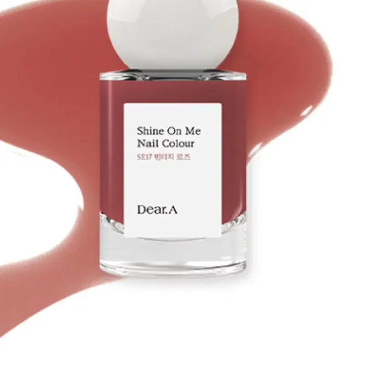 [BUNJANG] DearA Vintage Rose Nail Polish / 디어에이 빈티지로즈 매니큐어