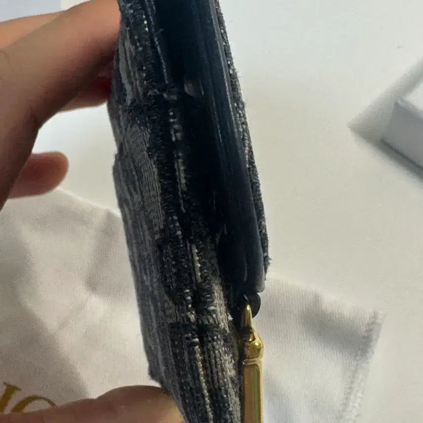 [BUNJANG] Dior Oblique Saddle Card Holder / [정품] 디올 오블리크 새들 카드지갑