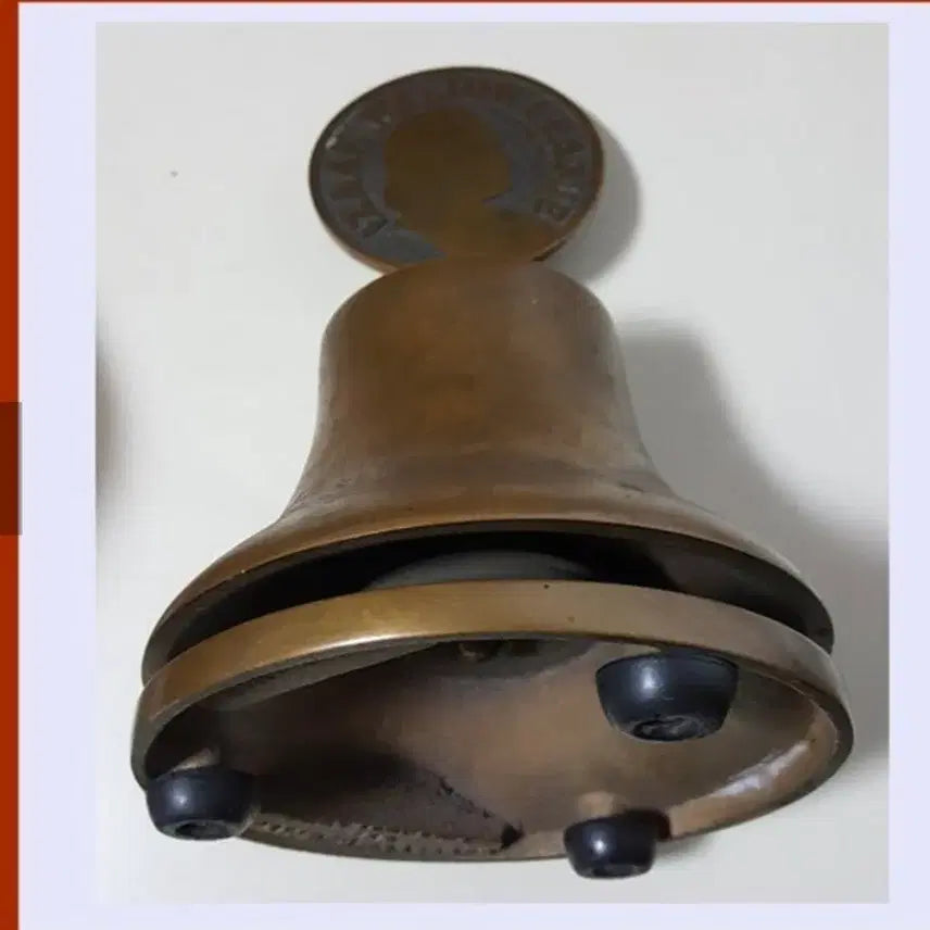 [BUNJANG] US Vintage Izaak Walton League Gavel &amp; Bell Set - Rare Collectible / 미국 빈티지 이자크윌턴 리그 테이블 차임벨 희귀수집품