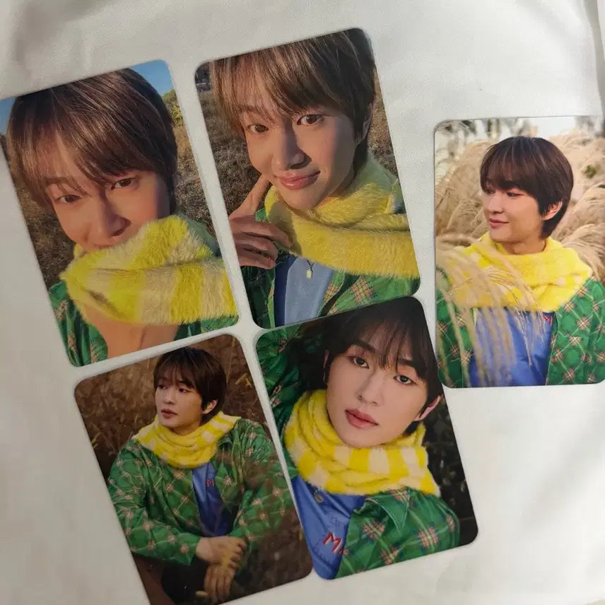 [BUNJANG] SHINee Onew Connection Photocard Bundle Set / 샤이니 온유 커넥션 포카 5종일괄