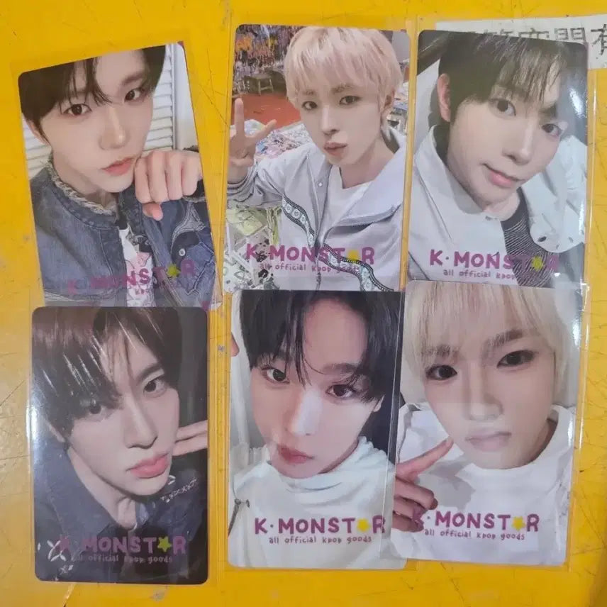 [BUNJANG] NCT WISH KMONSTER Lucky Draw Photocard Split Set / 시온사쿠야)엔시티위시케이몬스터대만오드투러브리쿠유우시재희료포카분철