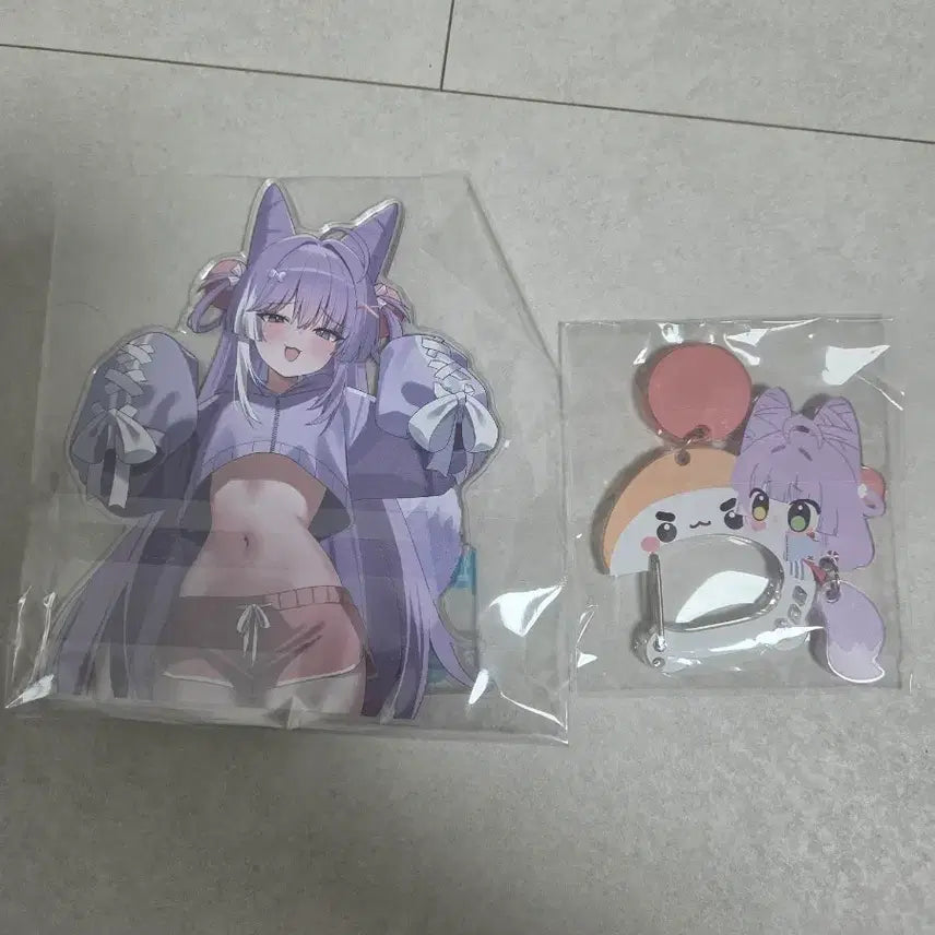 [BUNJANG] Stellive Acrylic Stand Carabiner / 스텔라이브 아크릴 스탠드 카라비너
