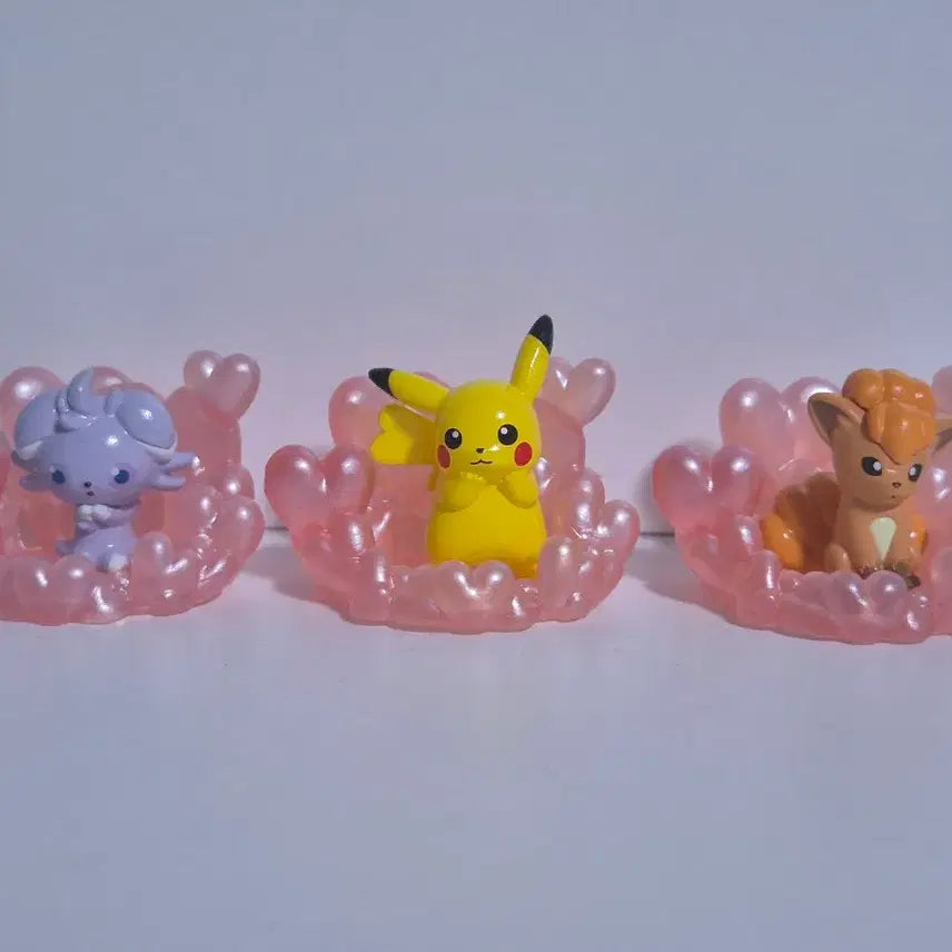 [BUNJANG] Pokemon Bath Bomb Pikachu, Vulpix, Espurr Set / 포켓몬 배스밤, 배쓰밤 피카츄 식스테일 냐스퍼