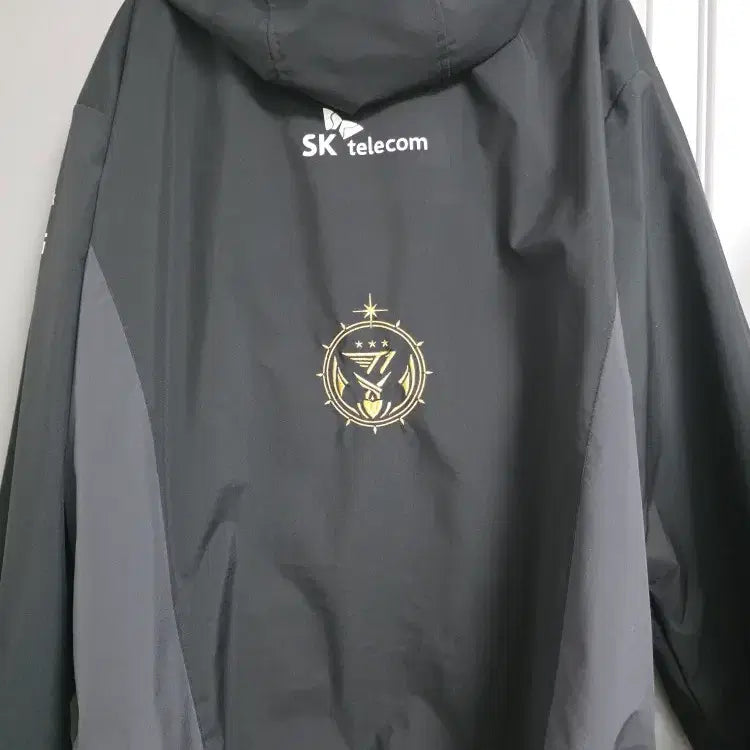 [BUNJANG] T1 2023 Worlds Jacket Black 2XL Unmarked / [t1] 티원 2023 월즈 자켓(검정) 2xl / 노마킹