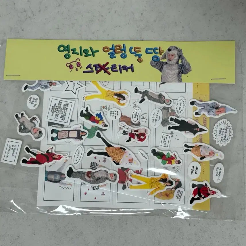 [BUNJANG] Lee Young Ji "The Main Character" Sticker / 이영지 The main character 스티커 양도