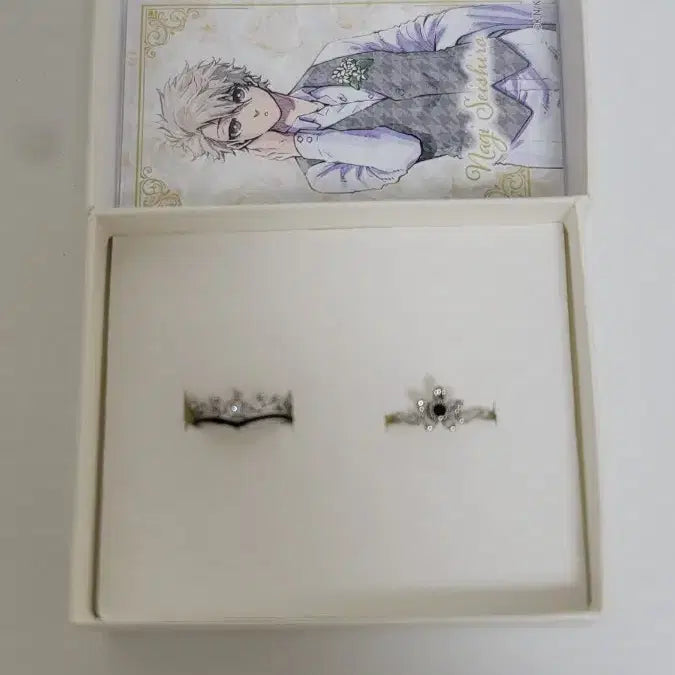[BUNJANG] Blue Lock Nagisa Seishiro Original Drawing Exhibition Ring with Photocard / 블루록 나기 세이시로 원화전반지 포카포함