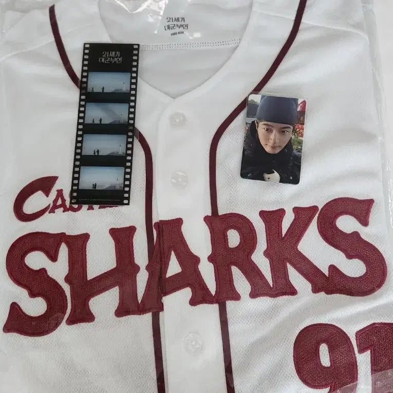 [SOLD OUT] 21세기대군부인팝업 변우석 유니폼 캐슬샤크스이안대군유니폼 91번
