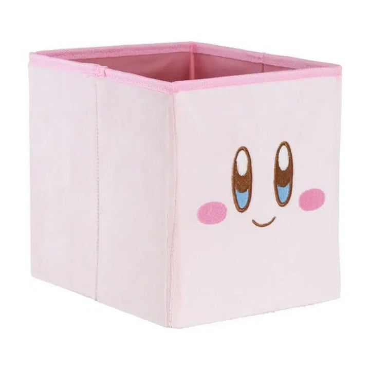 [BUNJANG] Kirby Embroidered Pink Storage Box / 커비 수납함 핑크 미개봉 새상품