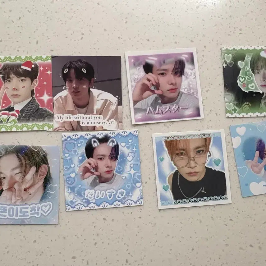 [BUNJANG] Enhypen Non-Official Stickers Bundle / 엔하이픈 탈덕 처분 -> 비공굿 스티커 팝니다.