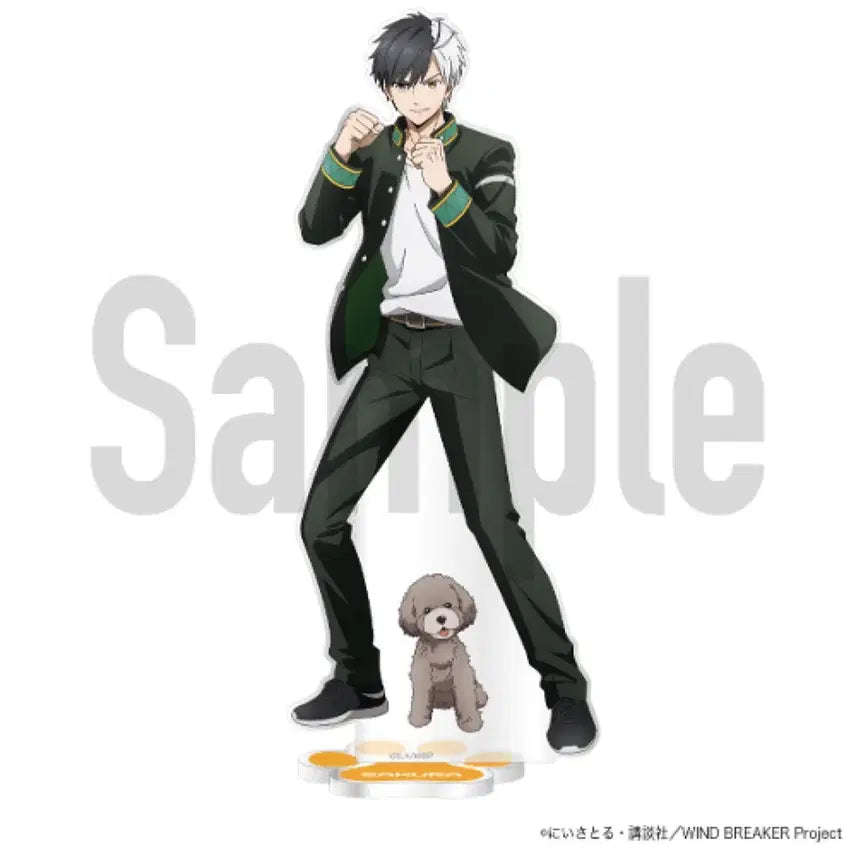 [BUNJANG] Winbre Sakura Haruka Puppy Acrylic Stand / 윈브레 사쿠라하루카 강아지 아크릴스탠드