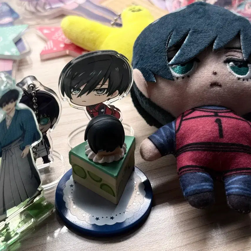 [BUNJANG] Blue Lock Yoichi Isagi &amp; Rin Itoshi Mini Acrylic Figure Bundle Set / 블루록 이사기 요이치 이토시 린 아크릴 누이 미니피규어 일괄