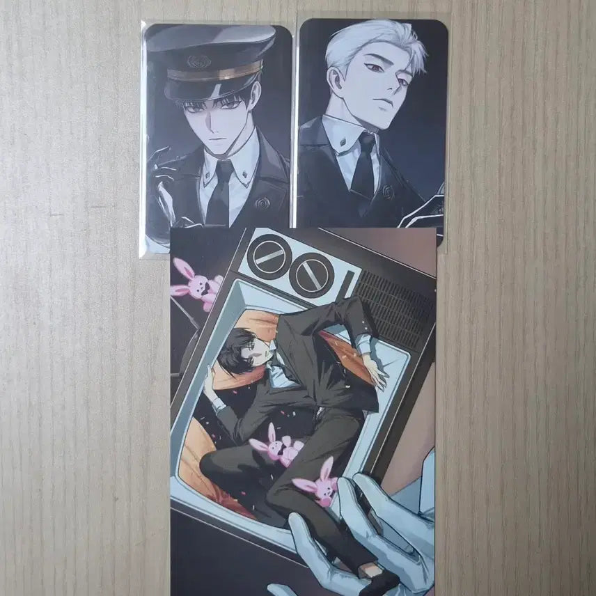 [BUNJANG] Tzuko Photocard &amp; Postcard Goods Set / 괴출 괴담출근 쯔코님 포카 엽서 굿즈 세트