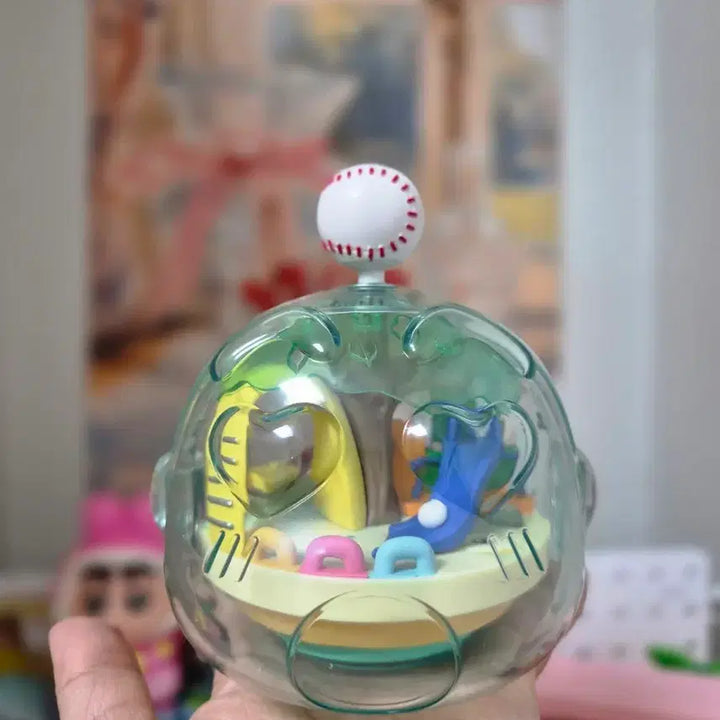[BUNJANG] Crayon Shin-chan Baseball Rotating Figure / 짱구 돌아가는 신상 피규어 (야구)