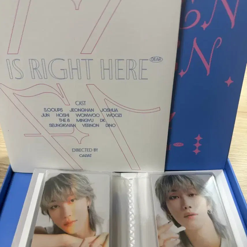 [BUNJANG] Seventeen Best Album IS RIGHT HERE (DEAR Ver.) The8 Photocard / 세븐틴 베스트 앨범 IS RIGHT HERE (DEAR Ver.)