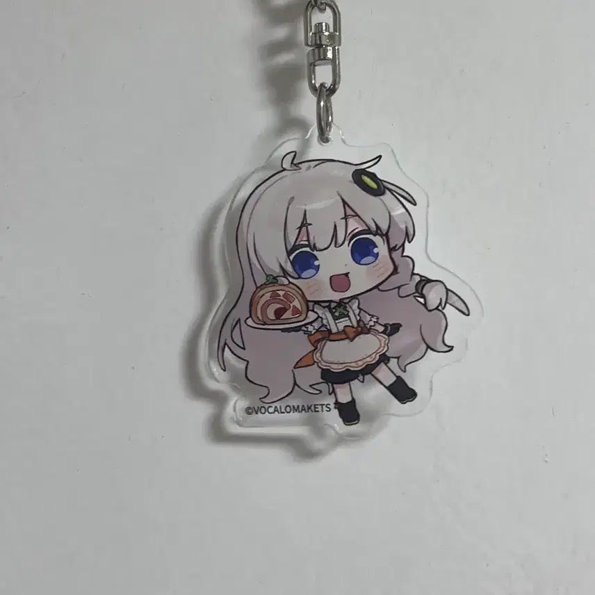 [BUNJANG] Kizuna Akari Voice Model Acrylic Keychain / 키즈나 아카리 보이스로이드 아크릴 키링