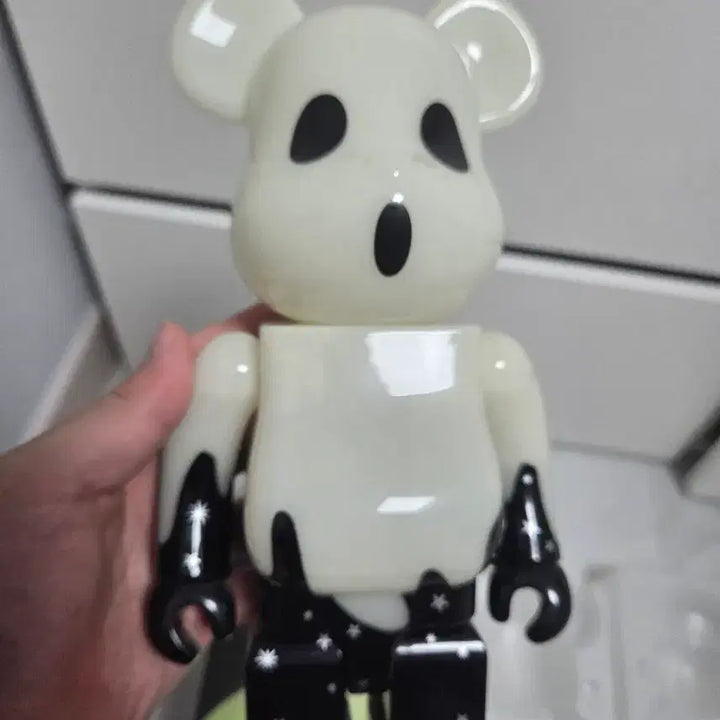 [BUNJANG] Bearbrick 400% Halloween Green 2015 Unsealed / 베어브릭 400% 2015년 할로윈 그린 개봉 팝니다