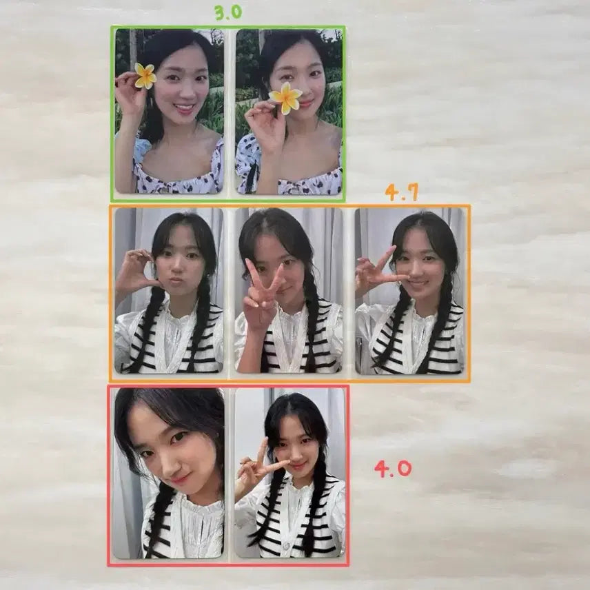 [BUNJANG] Kim Hye-yoon Photocard / 배우 김혜윤 포카 양도