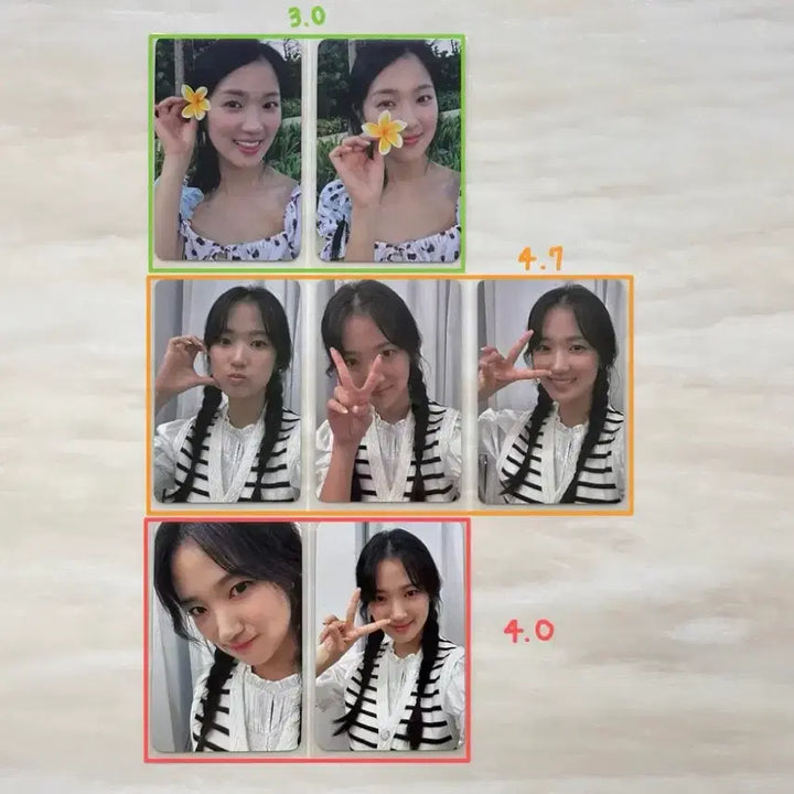 [BUNJANG] Kim Hye-yoon Photocard / 배우 김혜윤 포카 양도