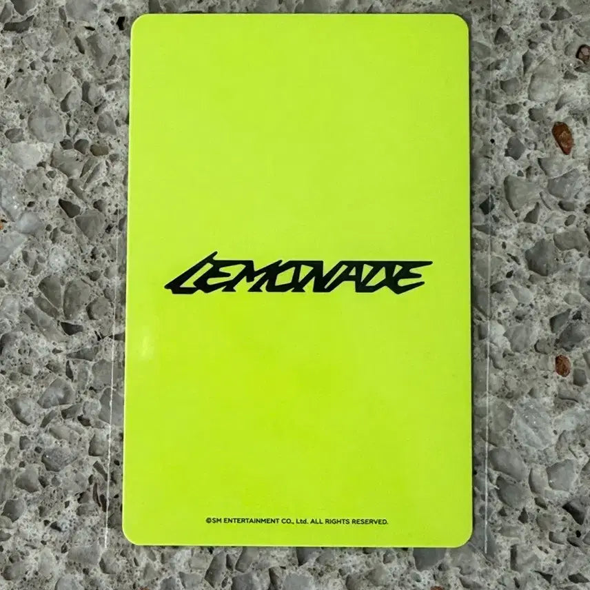 [BUNJANG] aespa NingNing LEMONADE Popup Exclusive Photocard / 에스파 LEMONADE 팝업 한정 닝닝 포카