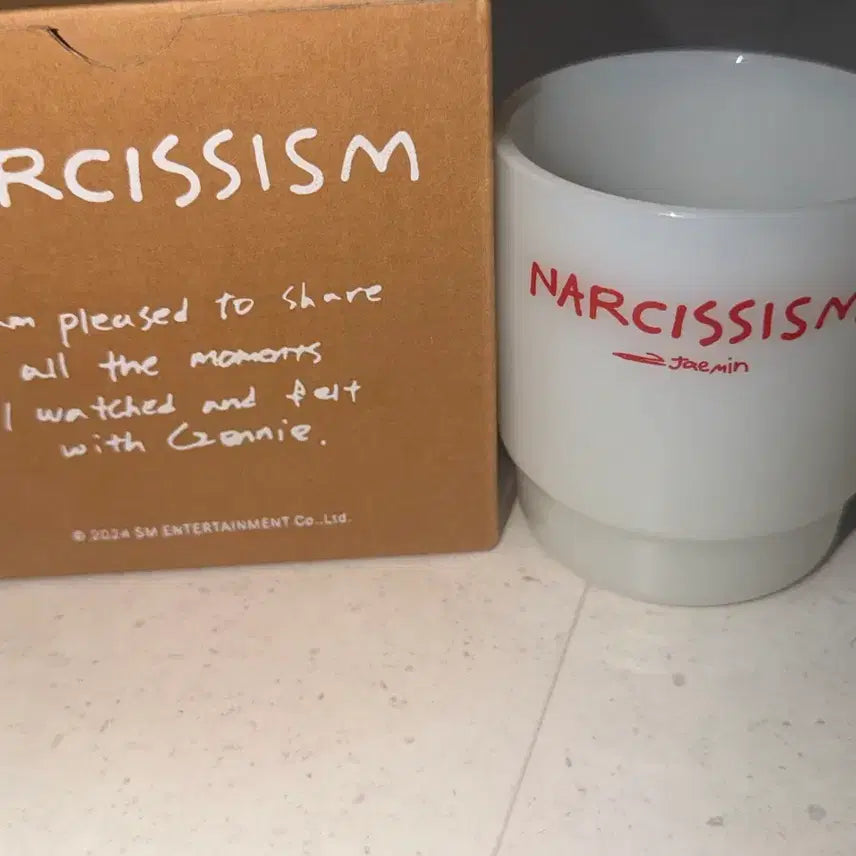 [BUNJANG] NCT Jaehyun Narcissism Cup / NCT 재민 NARCISSISM 컵