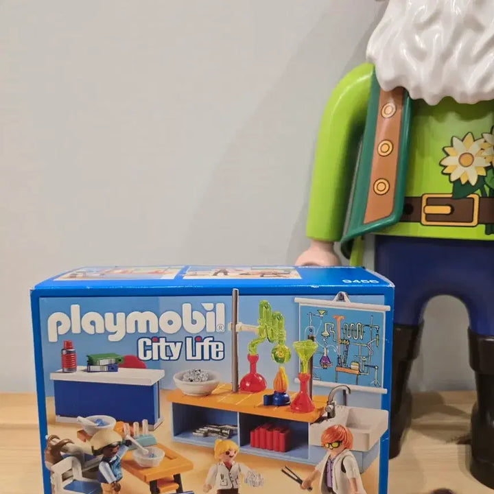 [BUNJANG] Playmobil City Life Chemistry Class 9456 (Discontinued) - Sealed / 플레이모빌 단종 9456(City Life 화학 수업 / 과학실) 미개봉