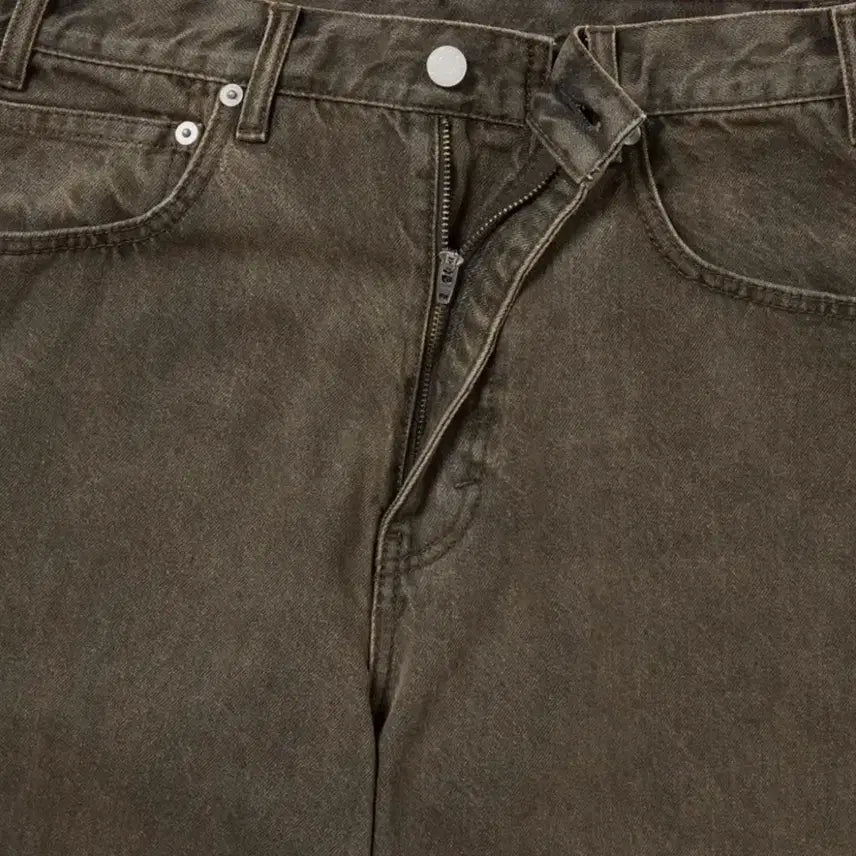 [BUNJANG] DinDinDin Relaxed Fit Jeans - Brown (Size M) / [미사용]디네댓 릴렉스 진 M