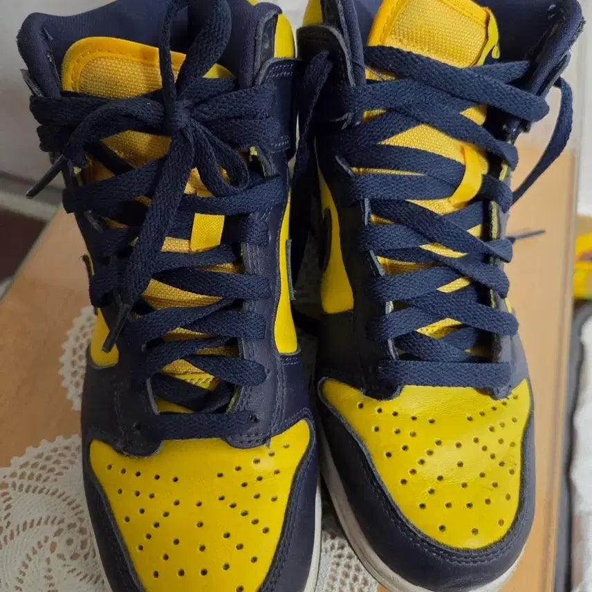 [BUNJANG] Nike Dunk High SP Maze &amp; Blue / [235] 나이키 덩크 하이 SP 메이즈 &amp; 블루