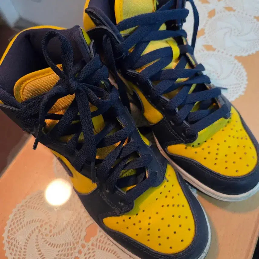 [BUNJANG] Nike Dunk High SP Maze &amp; Blue / [235] 나이키 덩크 하이 SP 메이즈 &amp; 블루