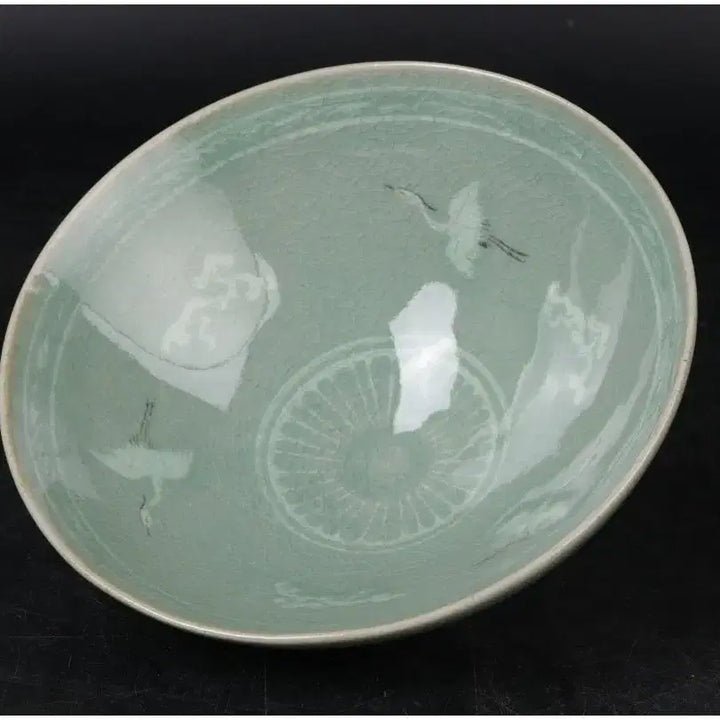 [BUNJANG] Yi Bangja Celadon Tea Bowl with Box / 고려청자 이방자 다완 (박스포함)