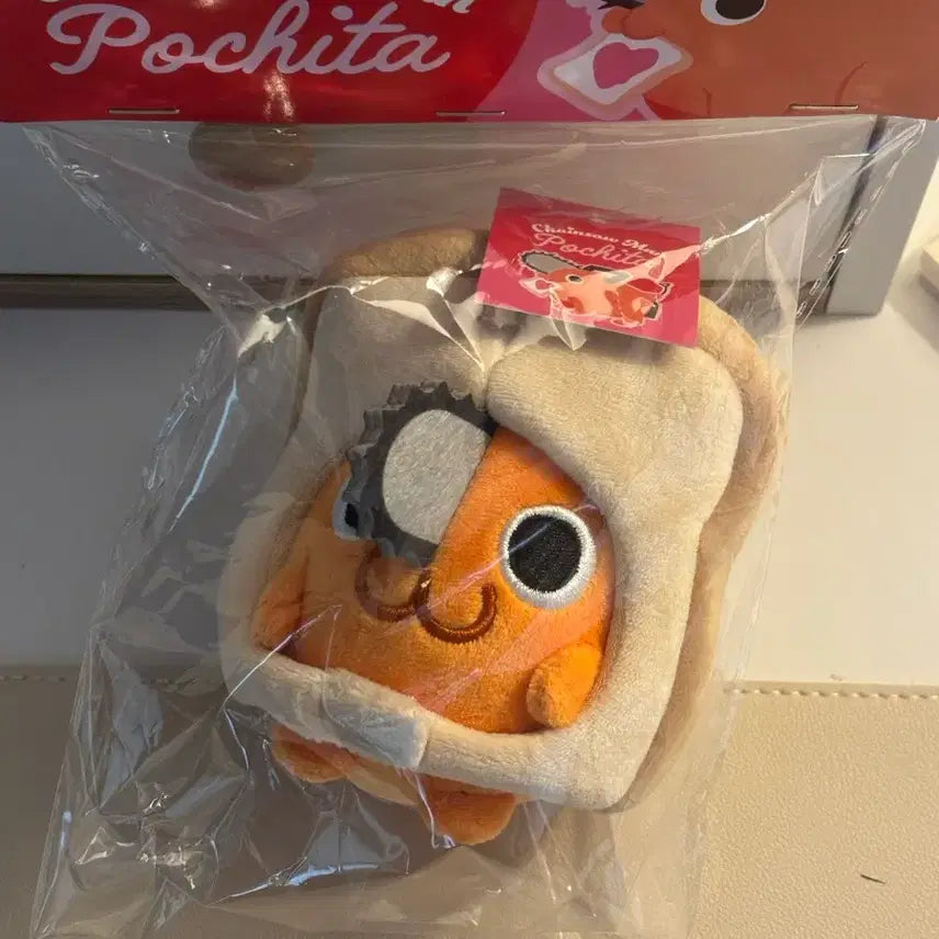 [SOLD OUT] (현물) 체인소맨 팝업 식빵 포치타 인형