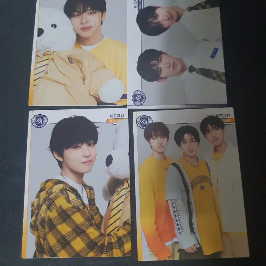 [BUNJANG] Teleca Kickflip Idol Photocard Set / 테레카 킥플립 아이돌 카드 4장