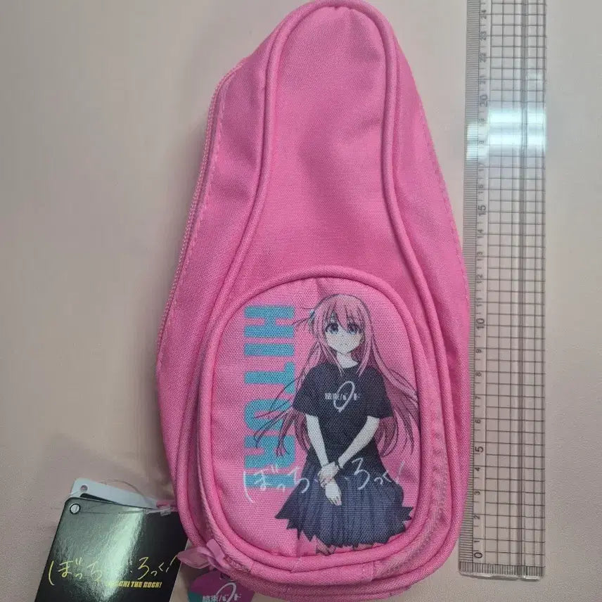 [BUNJANG] Bocchi the Rock! Hitori Gotoh Pink Big Pouch / 봇치더락 봇치 더 록! 봇치 고토 히토리 핑크 가방 빅 파우치