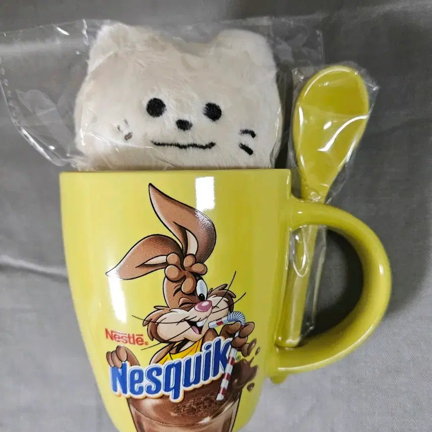 [BUNJANG] Astro Moonbin Anjjabin &amp; Cup &amp; Spoon Set / astro moonbin anjjabin cup&amp;spoon 문빈