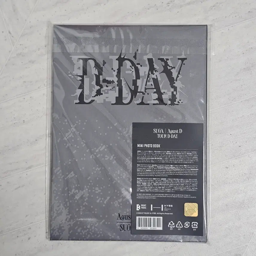 [BUNJANG] BTS Suga Agust D D-DAY Tour Mini Photobook / BTS 방탄 슈가 어거스트디 투어 디데이 미니 포토북 양도 윤기