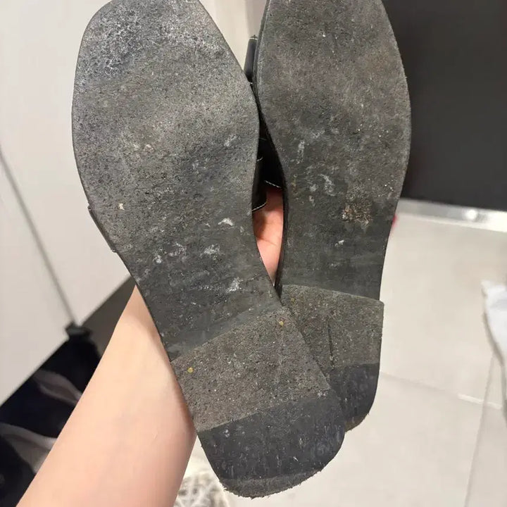 [BUNJANG] Hermes Oran Sandals Black / 에르메스 오란 샌들 블랙