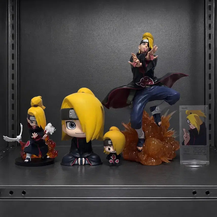 [BUNJANG] Naruto Akatsuki Deidara Figure Bundle / 나루토 아카츠키 데이다라 피규어 일괄