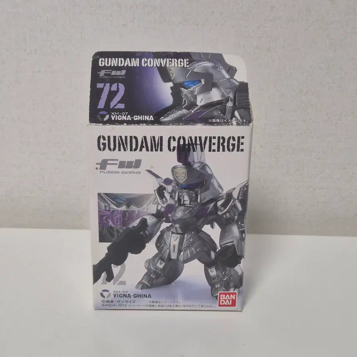 [BUNJANG] Bandai Converge 72 Vigna Ghina Figure / [박스만 개봉품] 건담 피규어 컨버지 72 비기나 기나