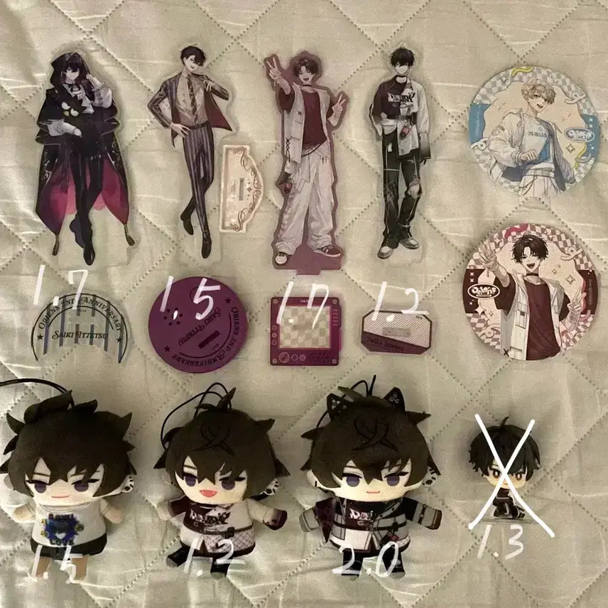 [BUNJANG] Psycho Ittetsu Nijisanji Oriens Goods / 사이키잇테츠 니지산지 오리엔스 굿즈 판매