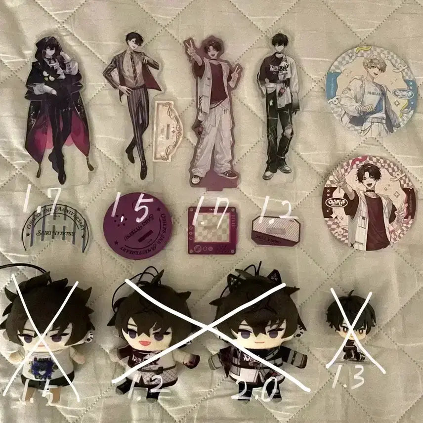 [BUNJANG] Psycho Ittetsu Nijisanji Oriens Goods / 사이키잇테츠 니지산지 오리엔스 굿즈 판매