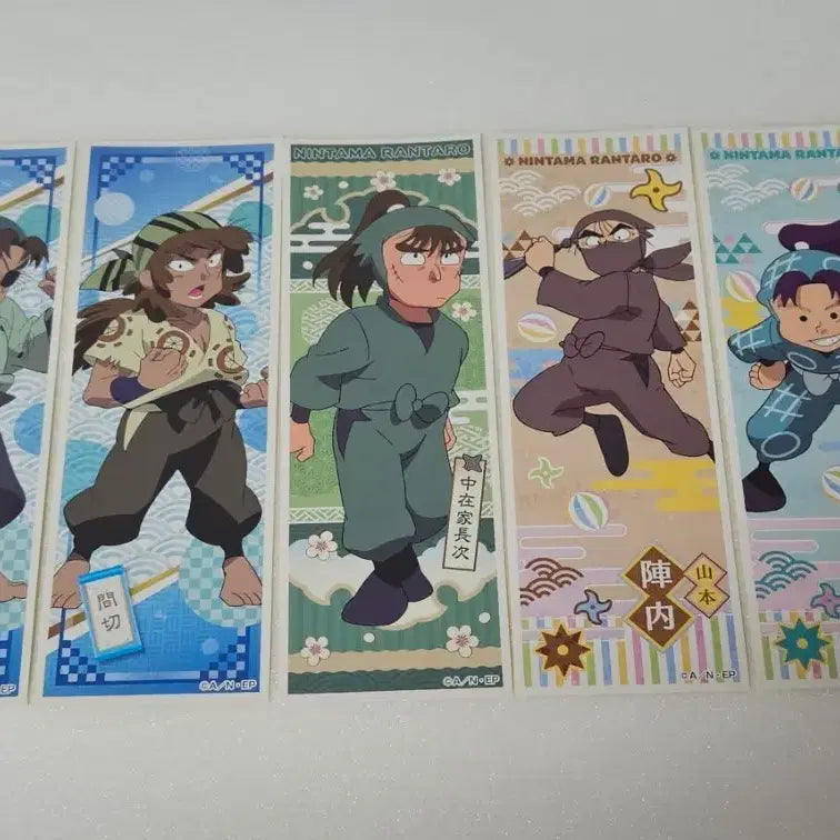 [BUNJANG] Nintama Rantarou Long Sticker / 닌타마 닌자보이 란타로 롱스티커 장당500