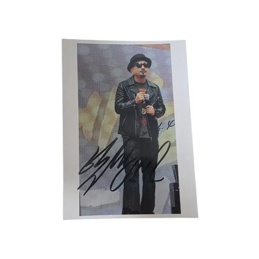 [BUNJANG] Park Sang Min Signed Photograph / 박상민 싸인 사진