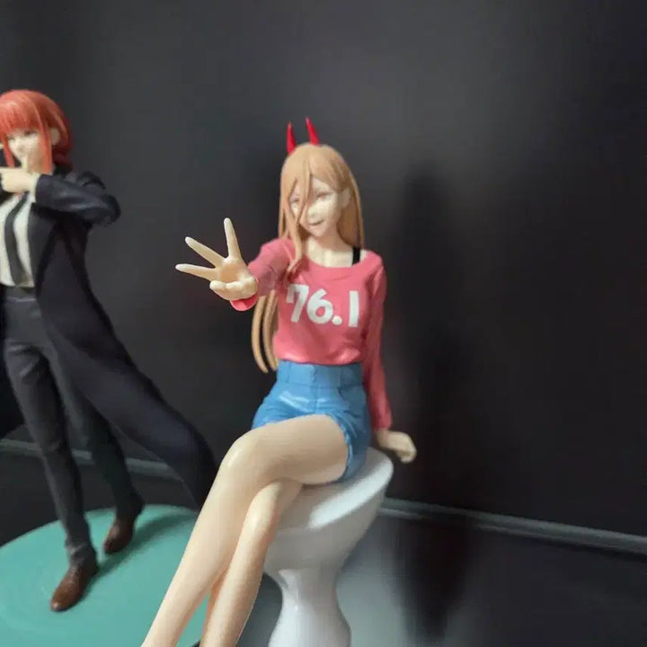 [BUNJANG] Chainsaw Man Makima &amp; Power Figure Set / 체인소맨 마키마, 파워 피규어 판매
