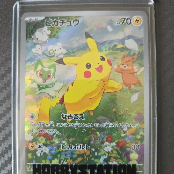 [BUNJANG] Pokemon TCG Pikachu P Scarlet &amp; Violet Japanese Promo Card / 포켓몬 TCG 피카츄 P 스칼렛&amp;바이올렛 프로모 카드 (일어판)